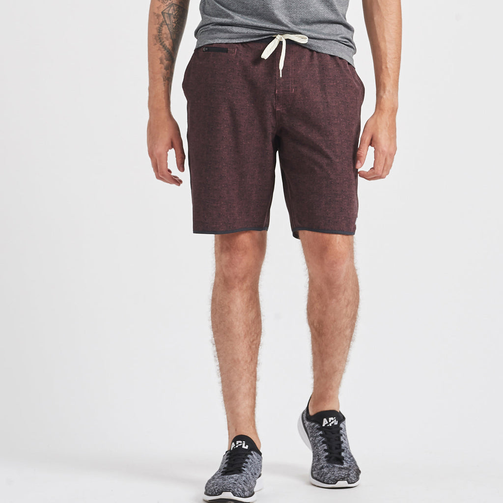 Banks Short Unlined 7 | Fig Twill Texture