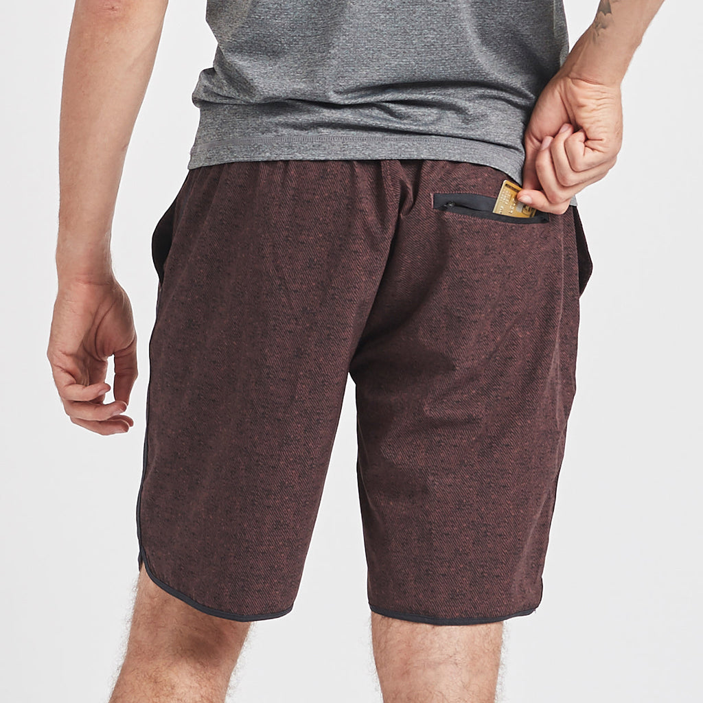 Banks Short Unlined 7 | Fig Twill Texture