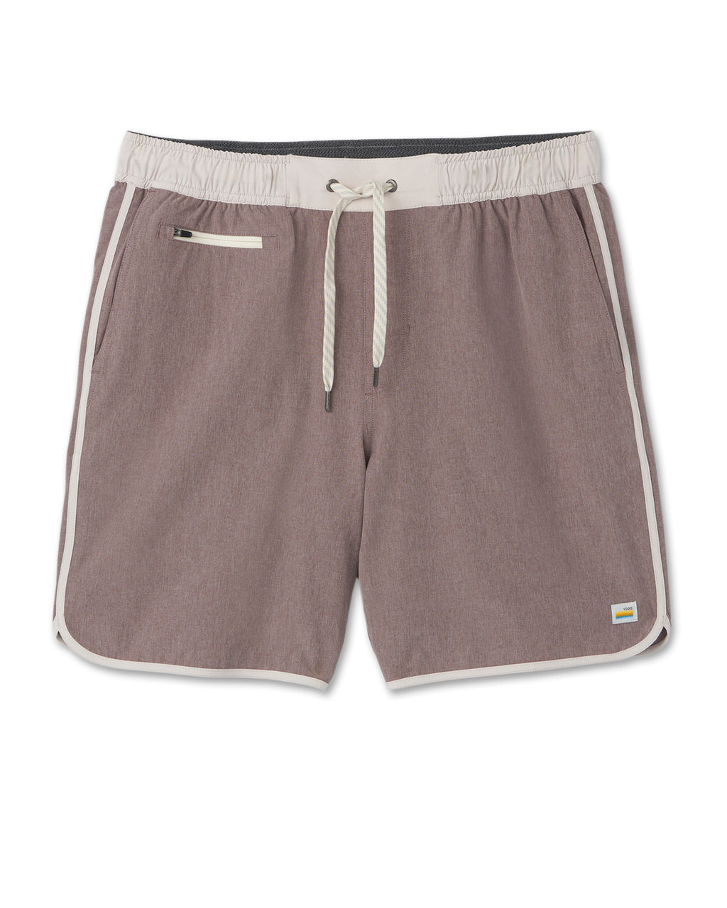 Banks Short Unlined 7 | Hazel Linen Texture