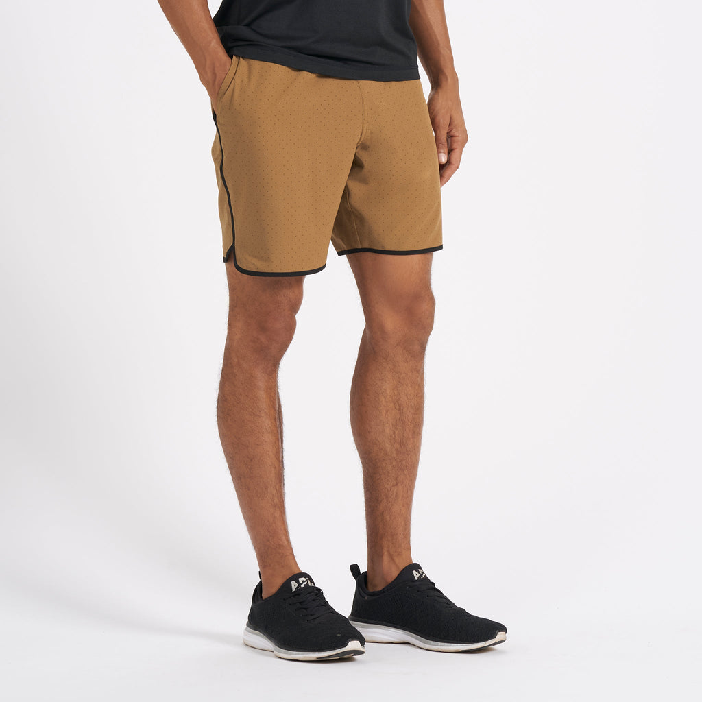 Banks Short Unlined 7 | Tobacco Micro Dot