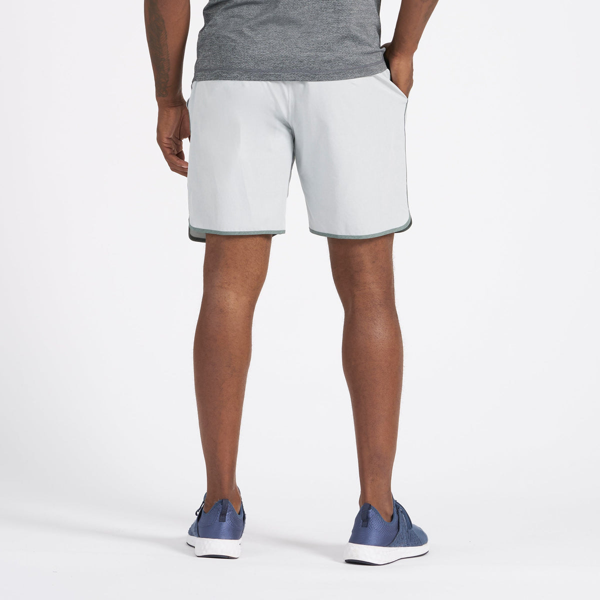 Banks Short Unlined 7 | Mineral Linen Texture