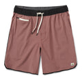 Banks Short Unlined 7 | Terracotta Slub Stripe