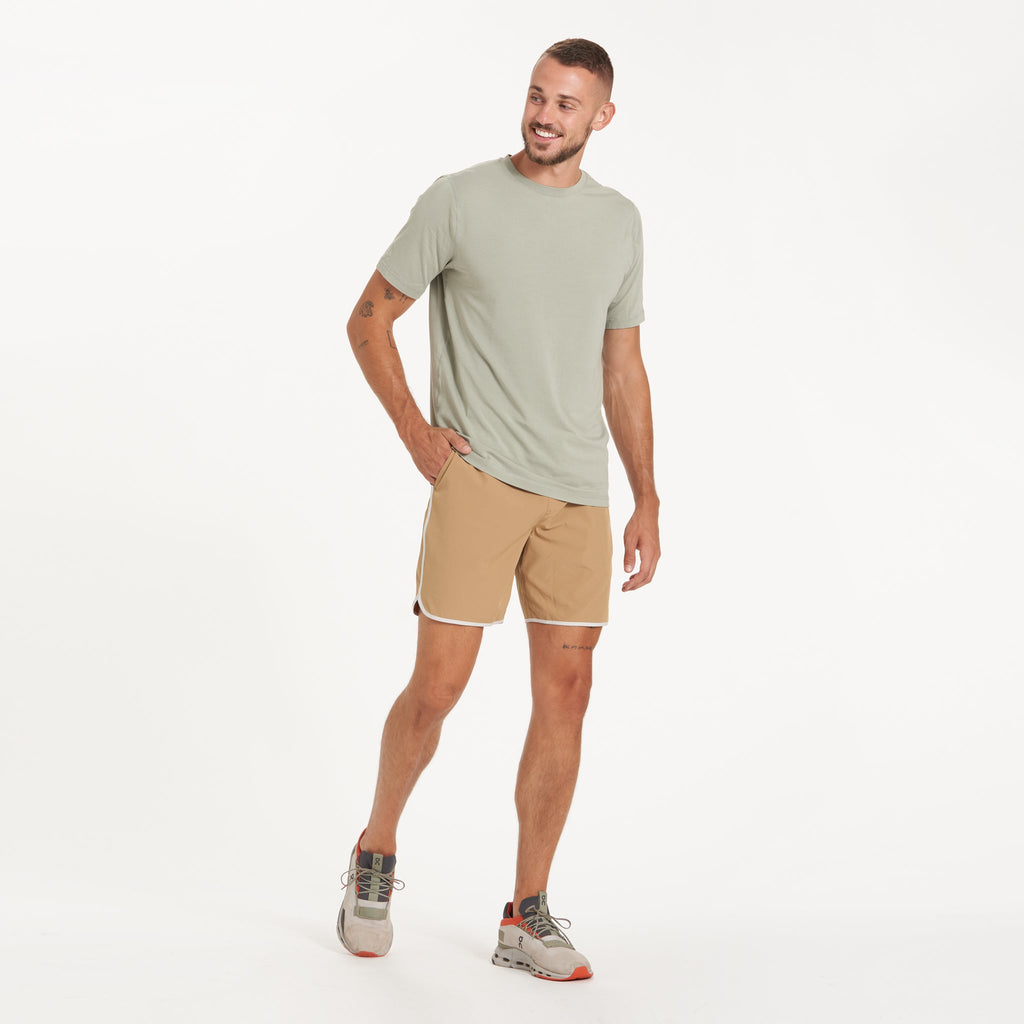 Banks Short Unlined 7 | Wheat