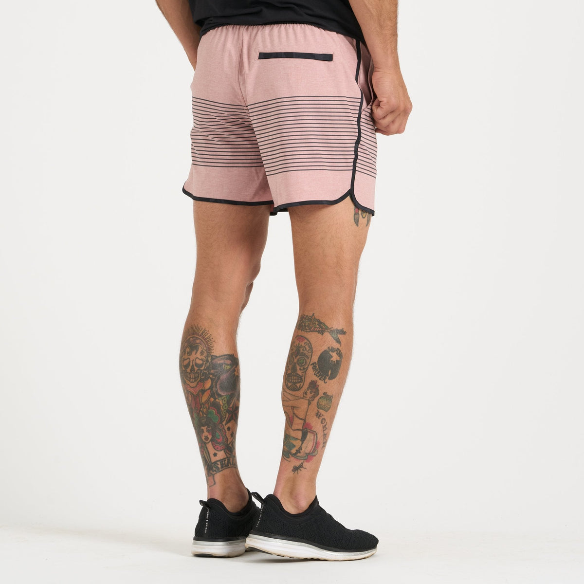 Banks Short Unlined 5 | Burnt Clay Stripe
