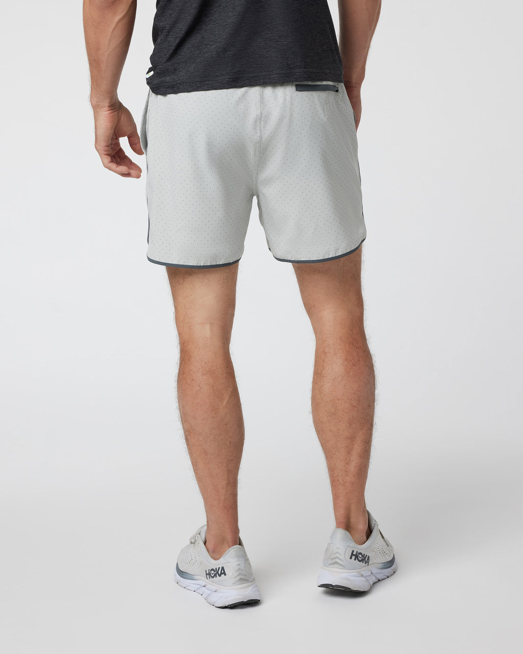 Banks Short Unlined 5 | Sky Grey Micro Dot
