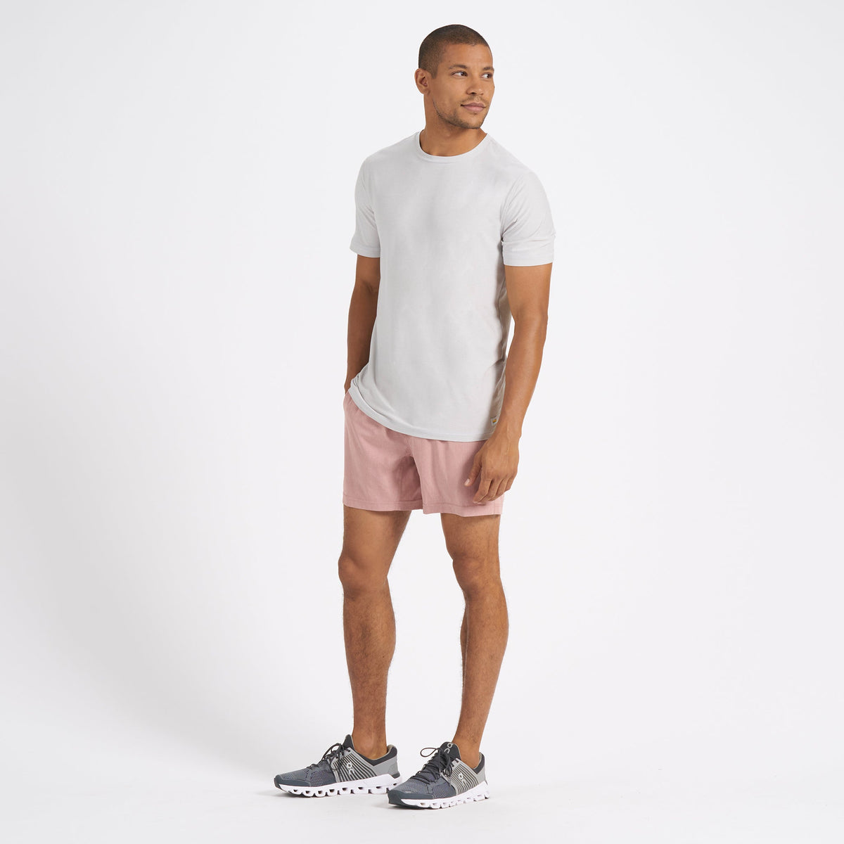 Kore Short Lined 5 | Burnt Clay Linen Texture