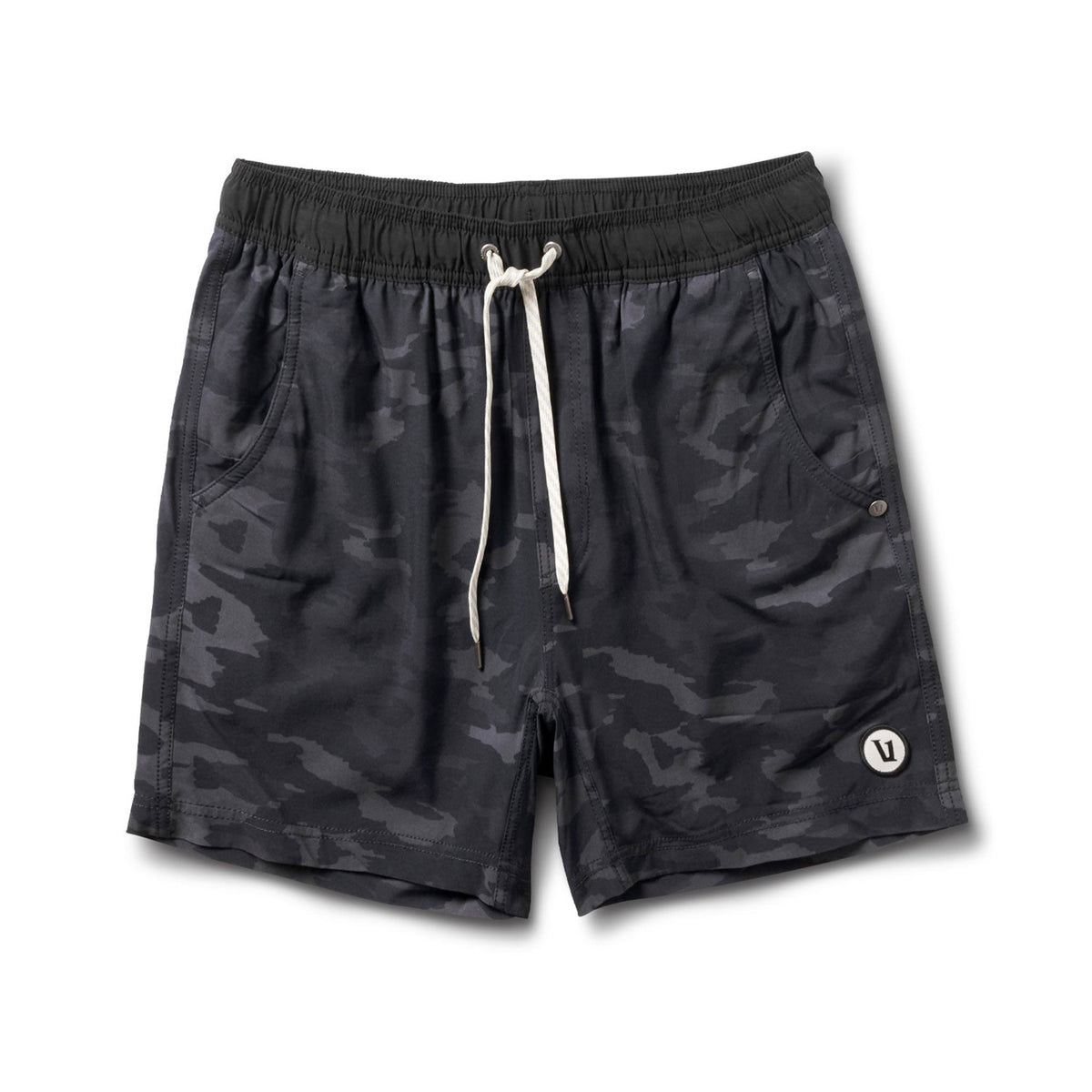 Kore Short Lined 5 | Black Watercolor Camo
