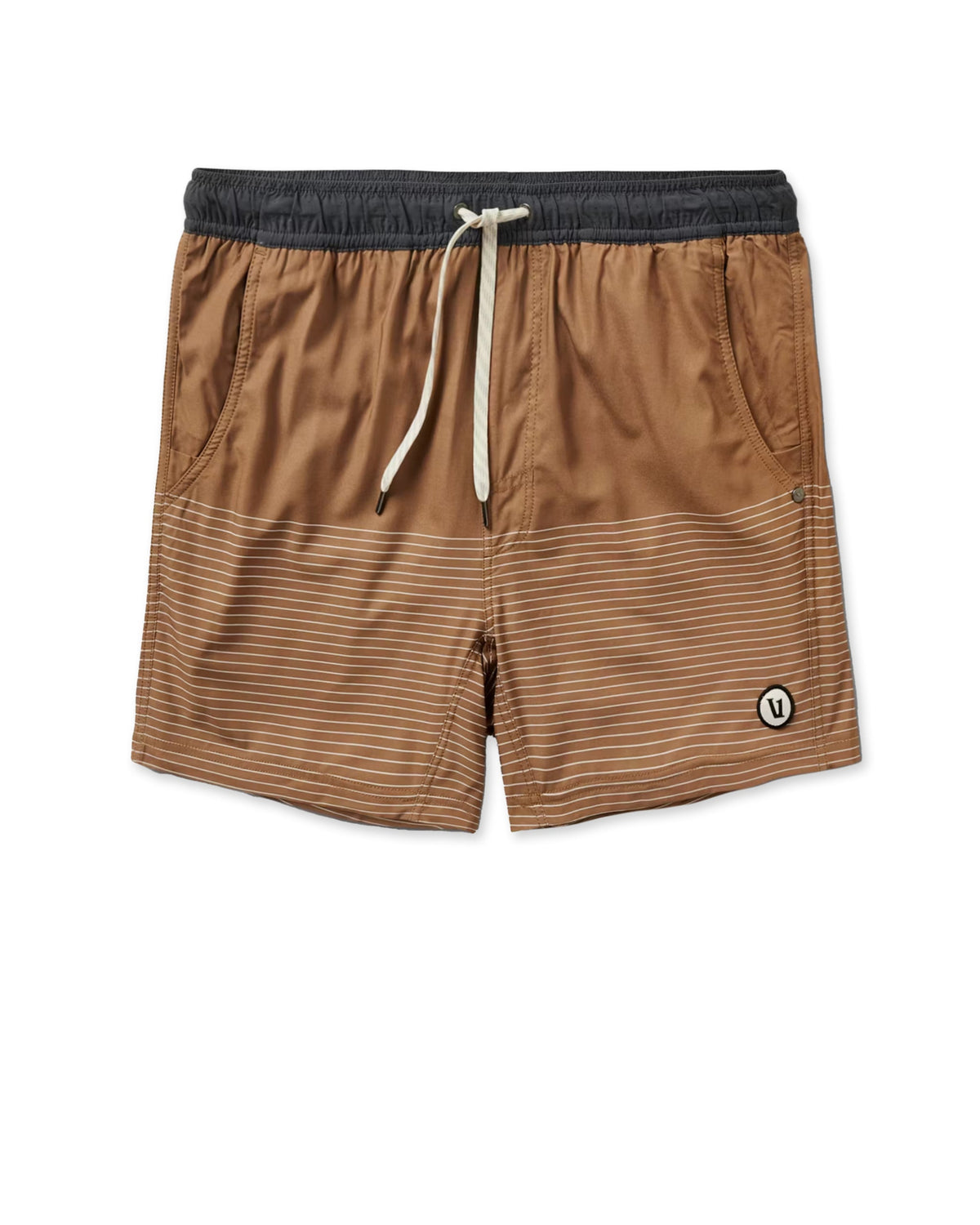Kore Short Lined 5 | Camel Stripe