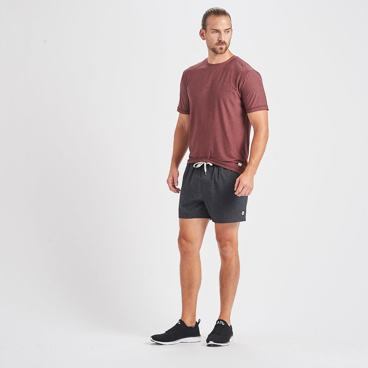 Kore Short 5 | Charcoal Twill Texture