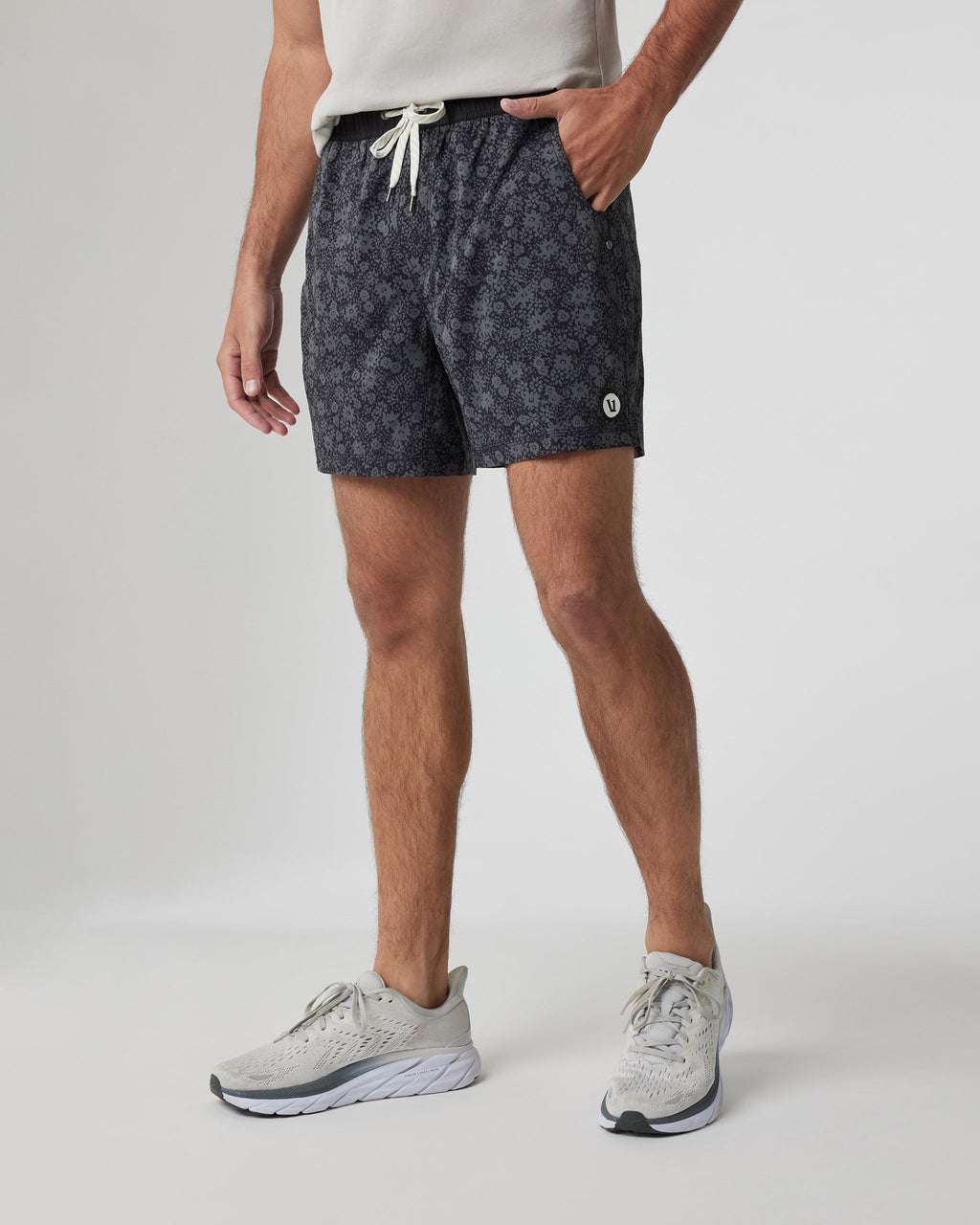 Kore Short Lined 5 | Dark Pewter Wildflower