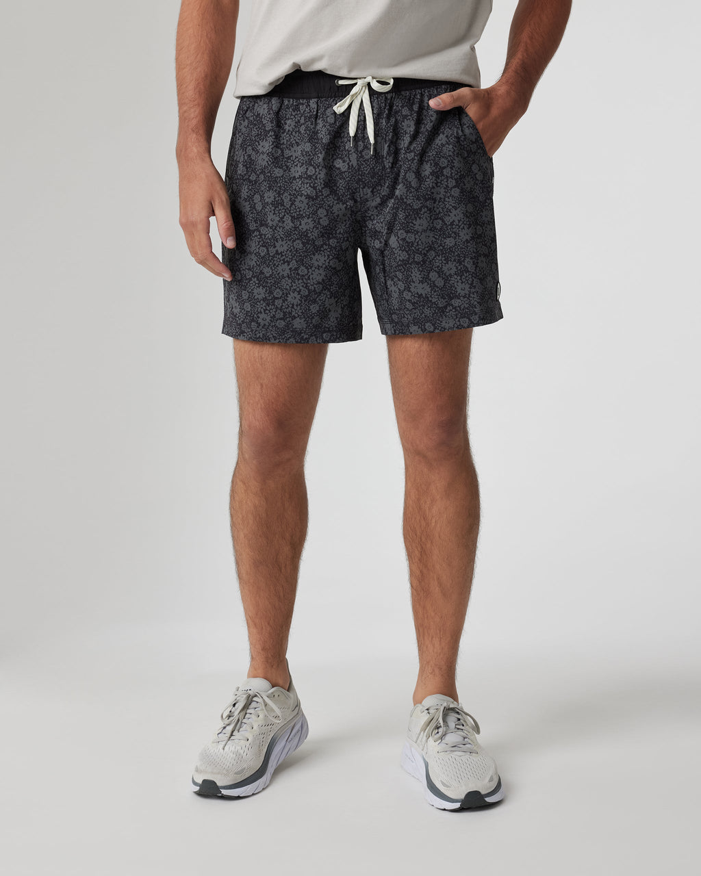 Kore Short Lined 5 | Dark Pewter Wildflower
