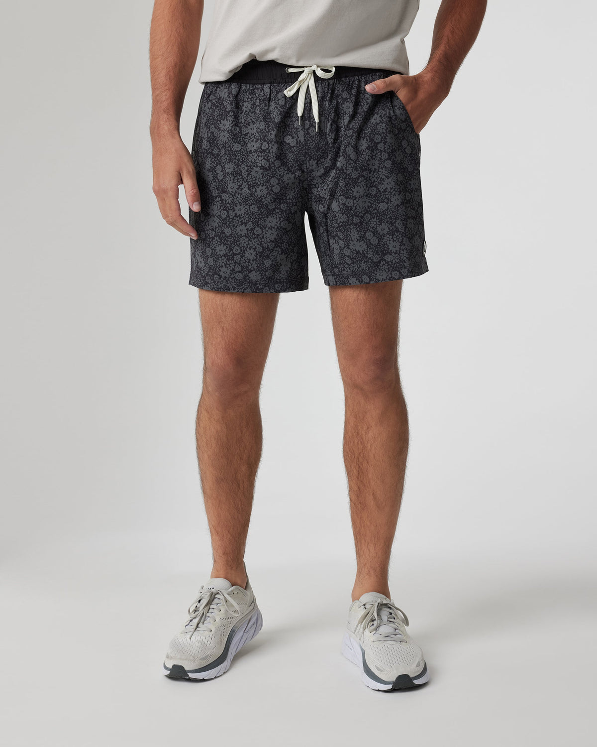 Kore Short Lined 5 | Dark Pewter Wildflower
