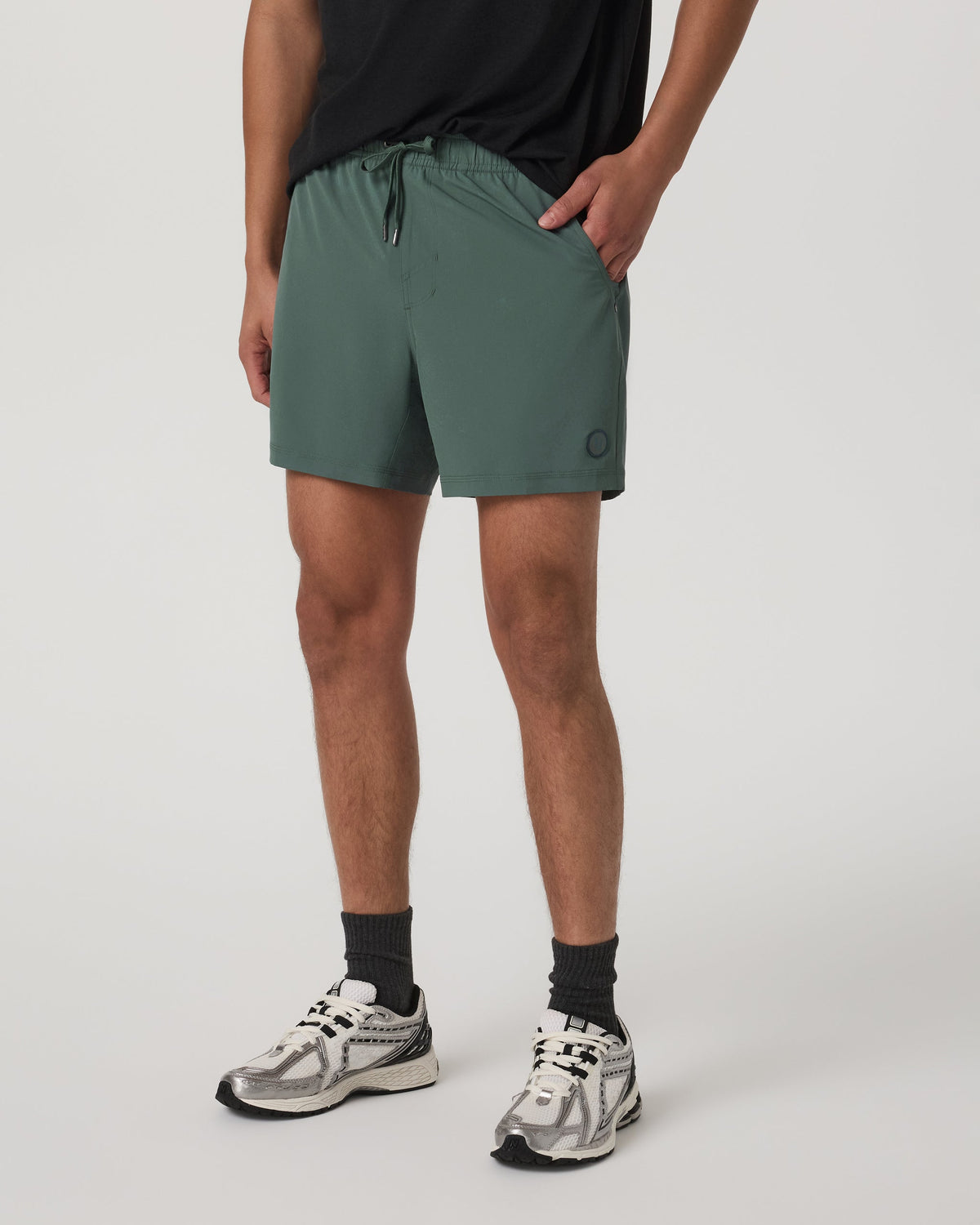 Kore Short Lined 5 | Agate Green Tonal