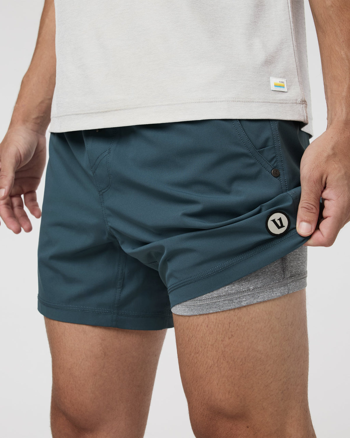 Kore Short Lined 5 | Light Deep Sea