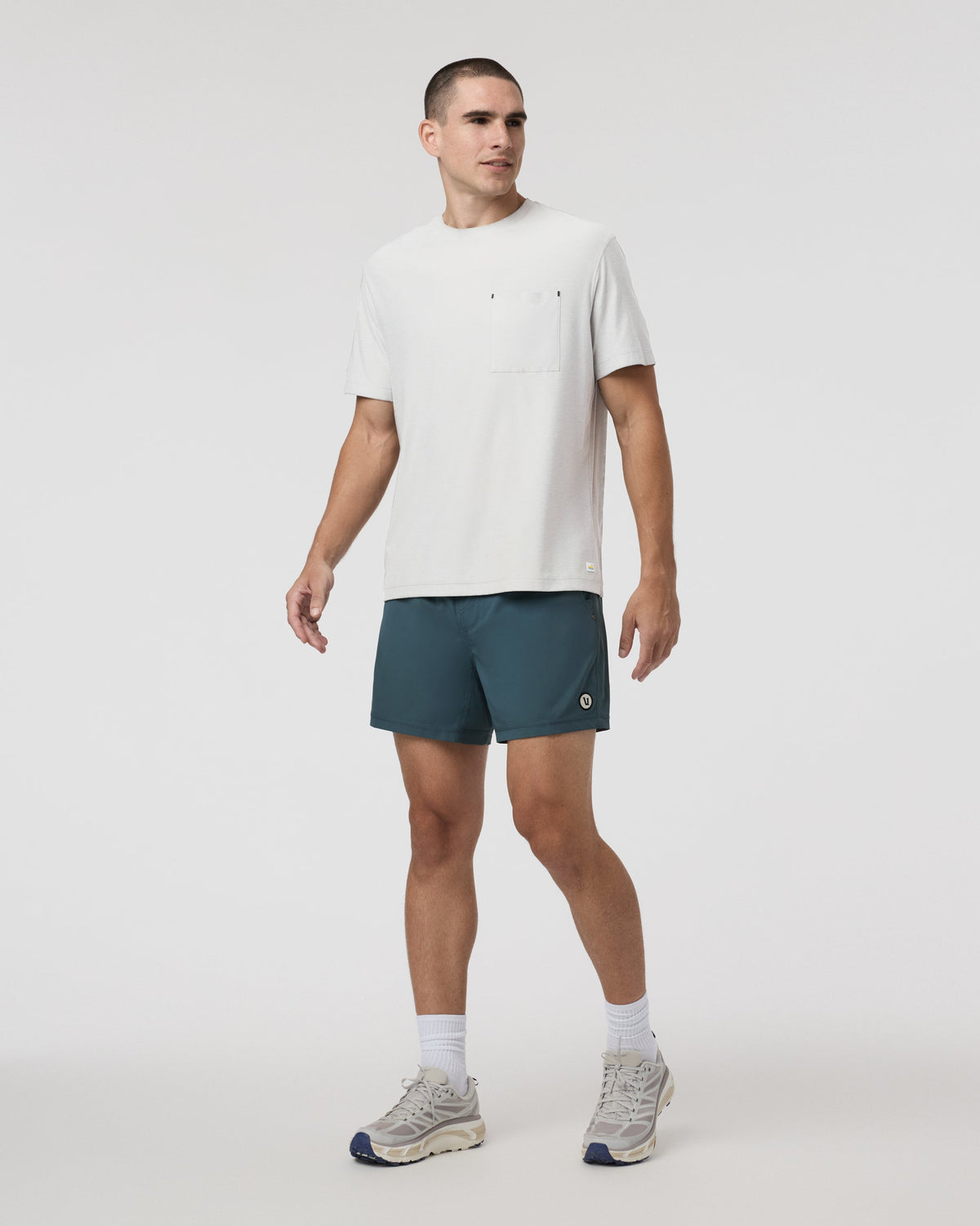 Kore Short Lined 5 | Light Deep Sea