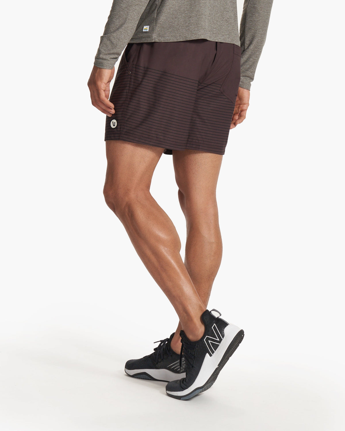 Kore Short Lined 5 | Mahogany Stripe