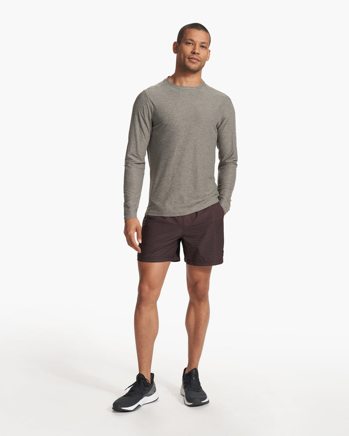 Kore Short Lined 5 | Mahogany Stripe