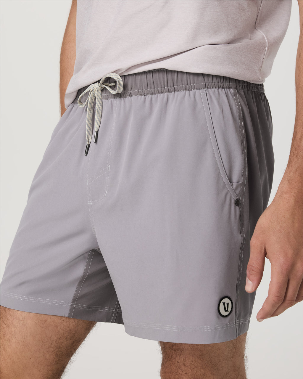 Kore Short Lined 5 | Cinder Color Block