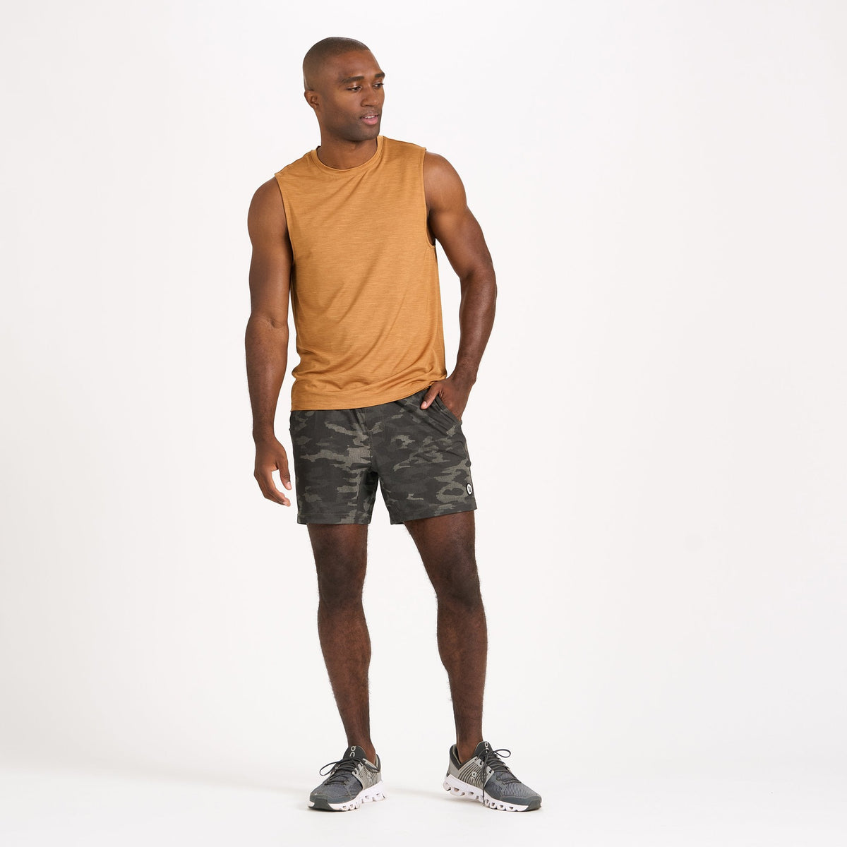 Kore Short Lined 5 | Oregano Watercolor Camo