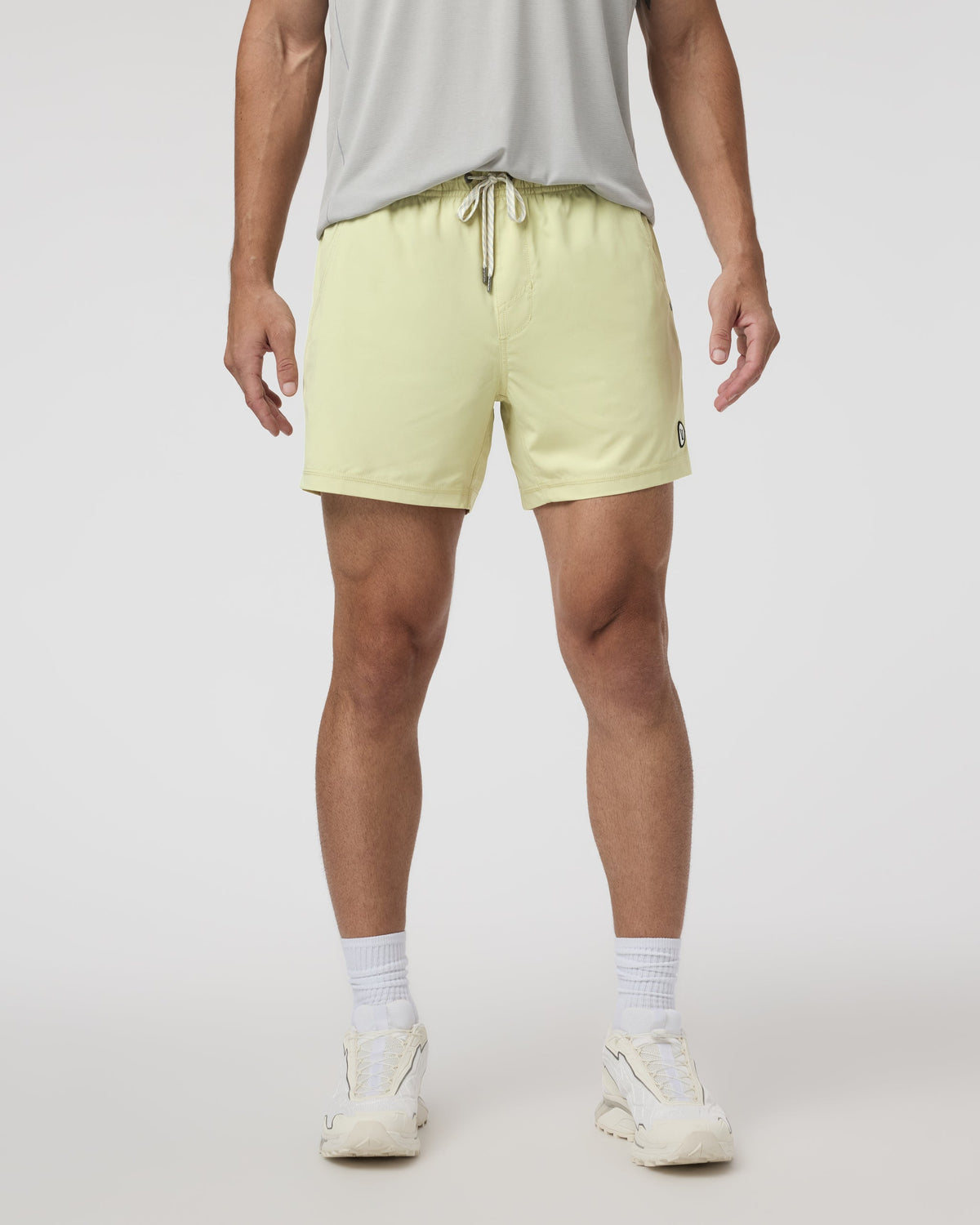 Kore Short Lined 5 | Pale Citron