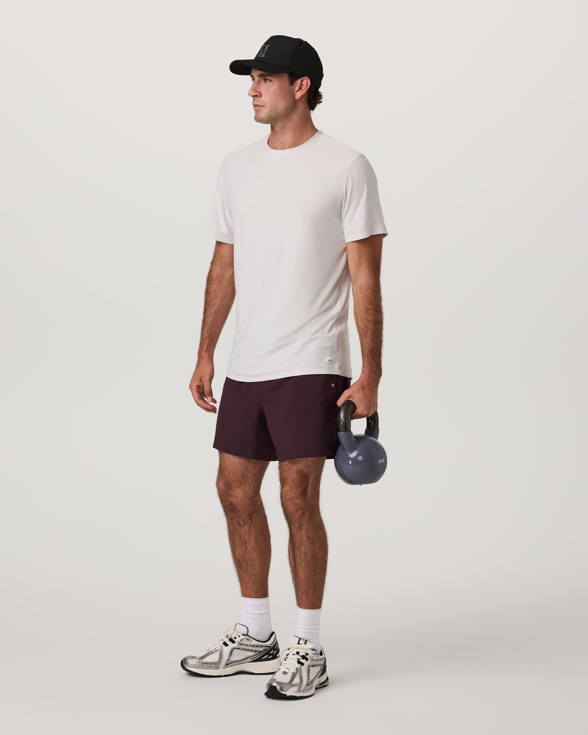 Kore Short Lined 5 | Raisin Tonal