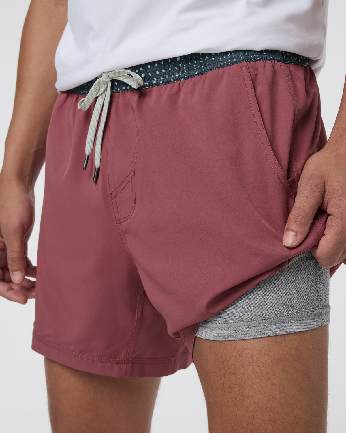 Kore Short Lined 5 | Saltwater Red