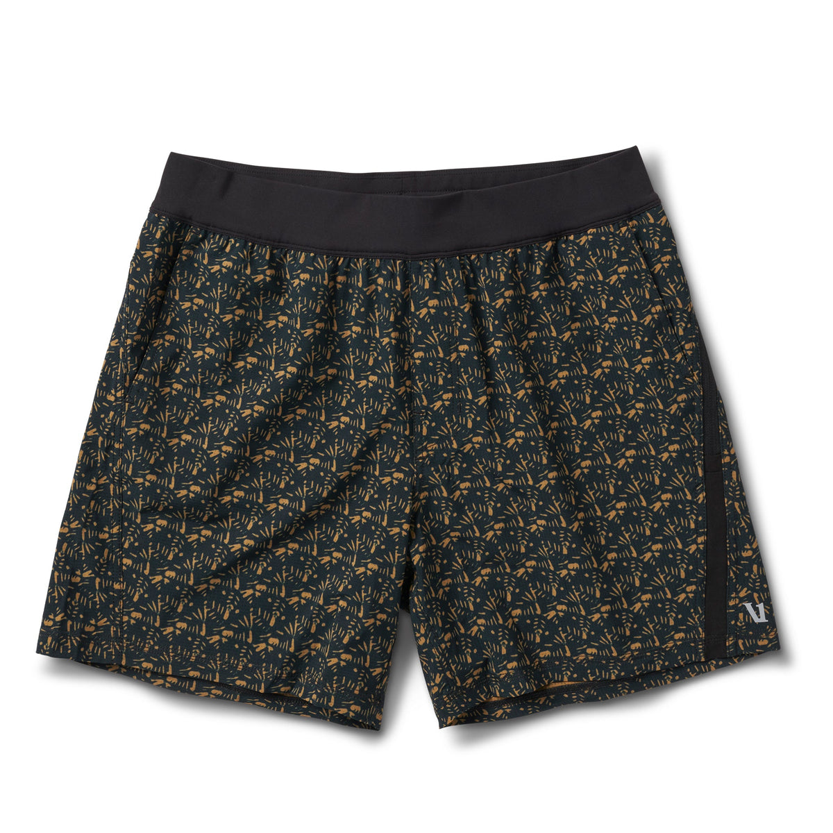 Draft Short | Black Woodblock