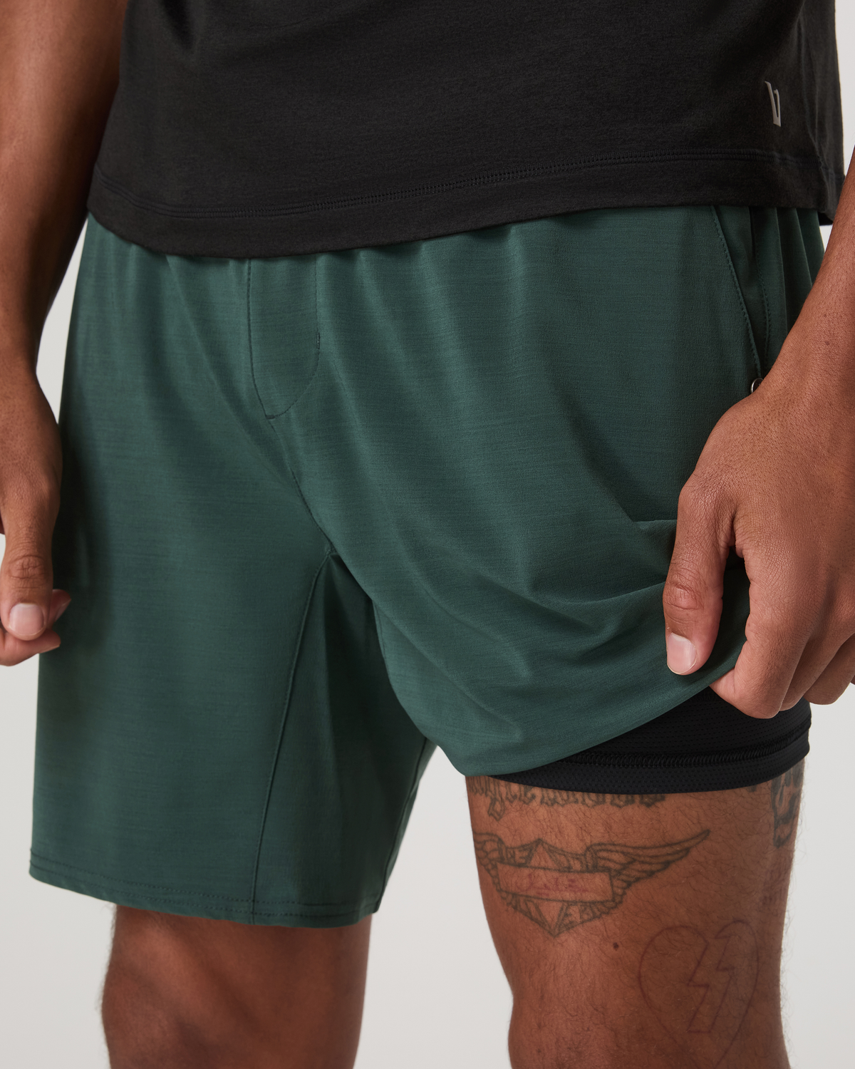 Elevate Kore Short Lined 7 | Hemlock