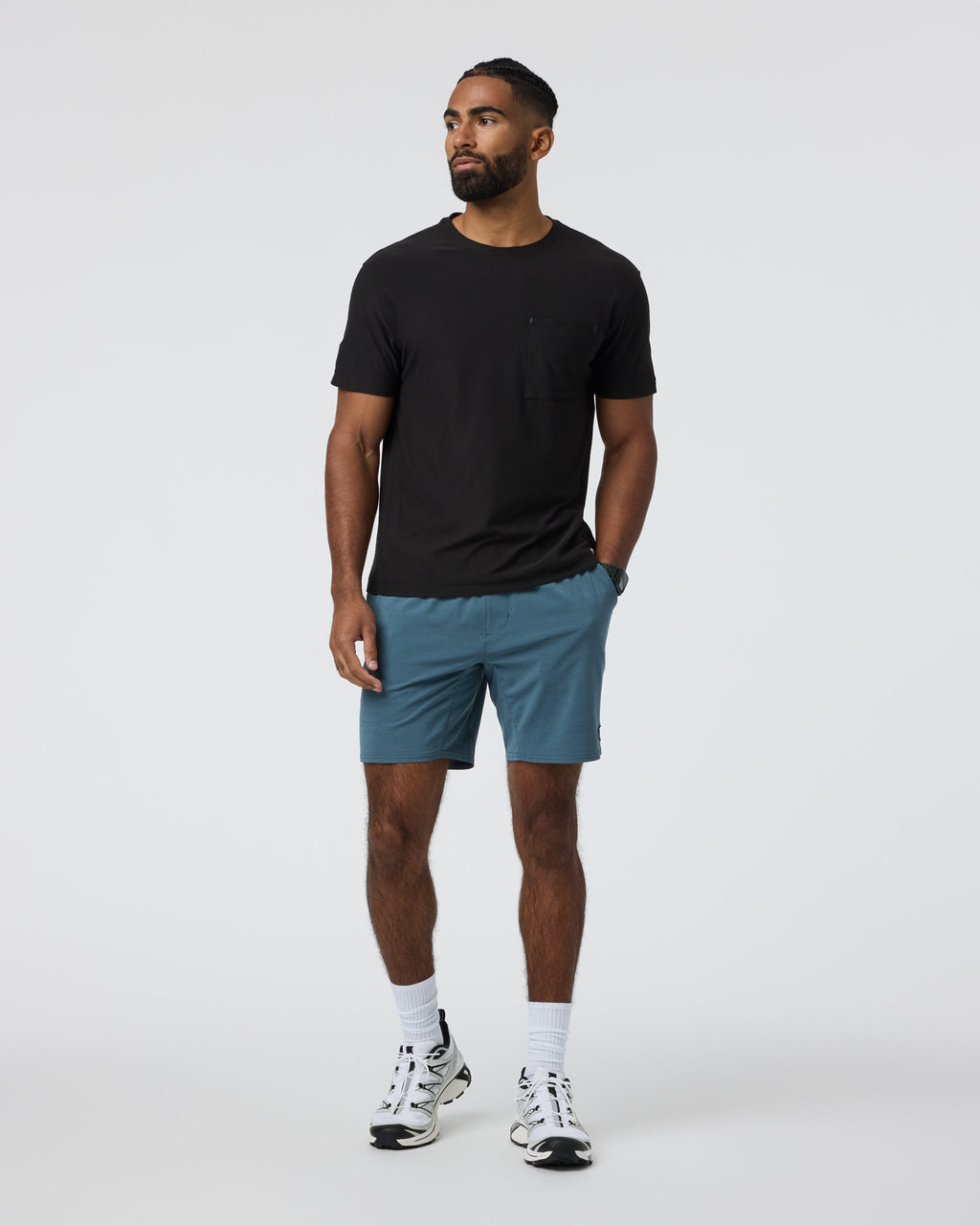 Elevate Kore Short Lined 7 | Light Deep Sea