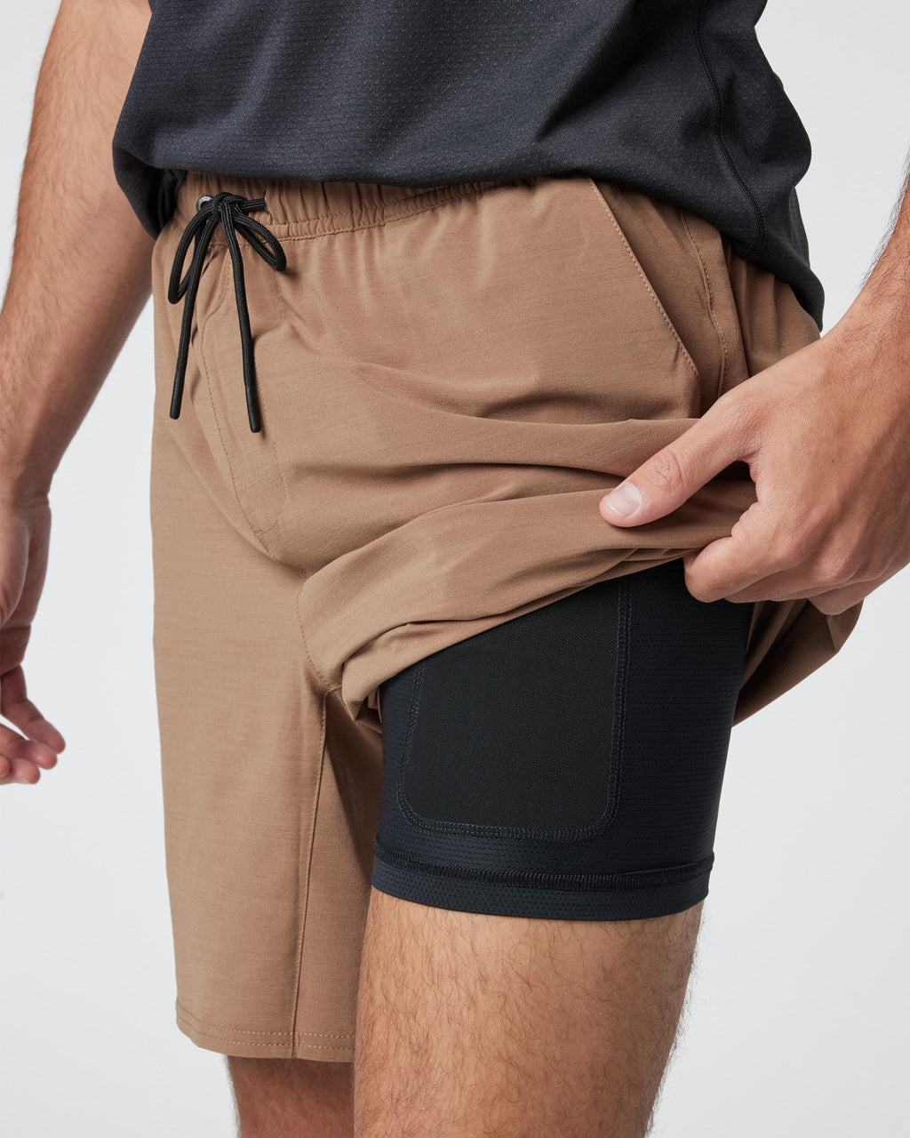 Elevate Kore Short Lined 7 | Pecan