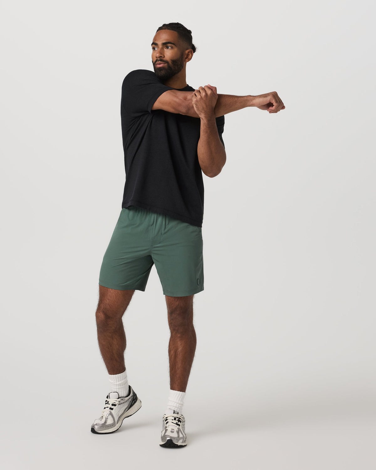 Kore Short Unlined 7 | Agate Green Tonal