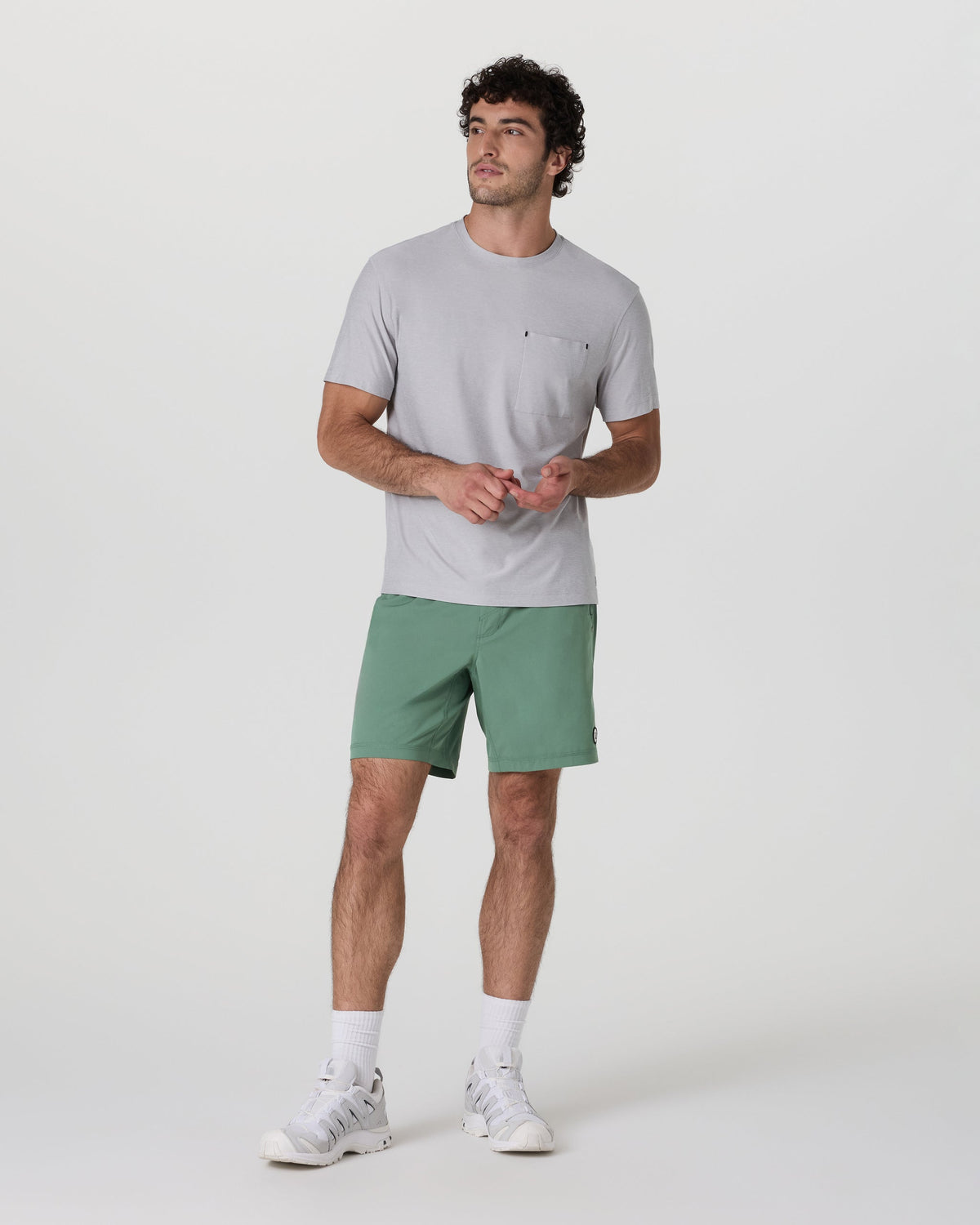 Kore Short Unlined 7 | Hedge Green
