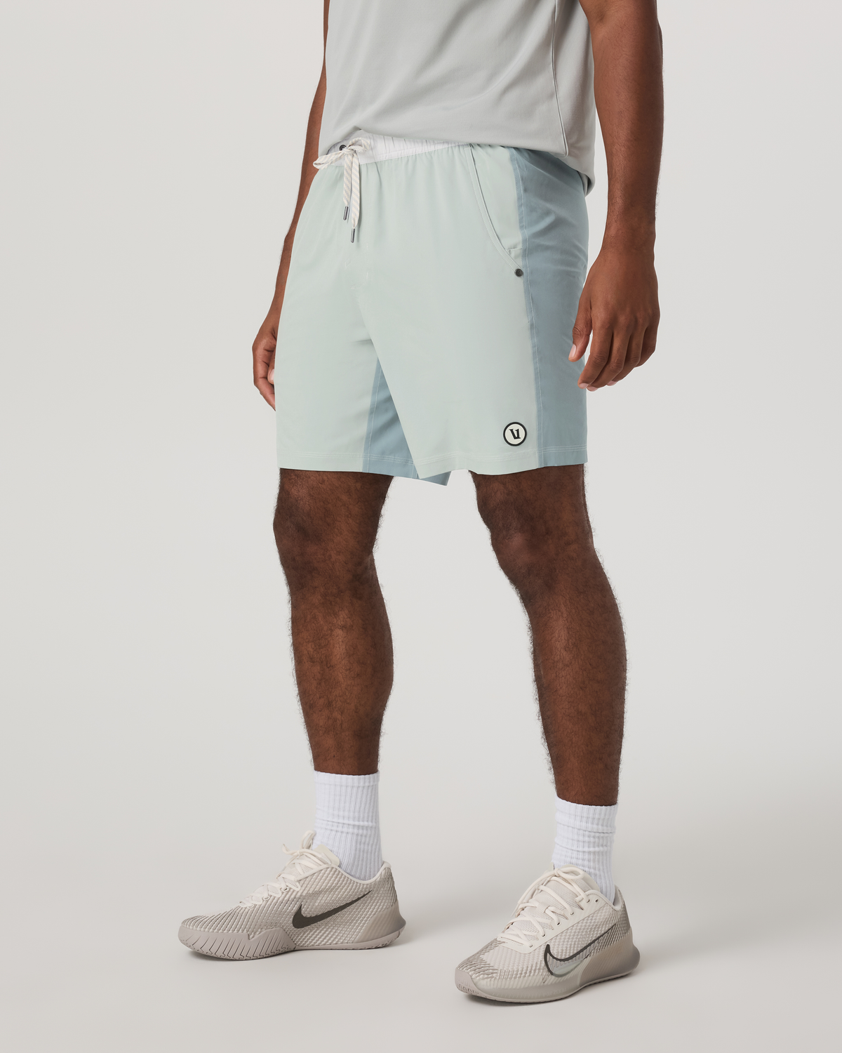 Kore Short Unlined 7 | Storm Blue Color Block