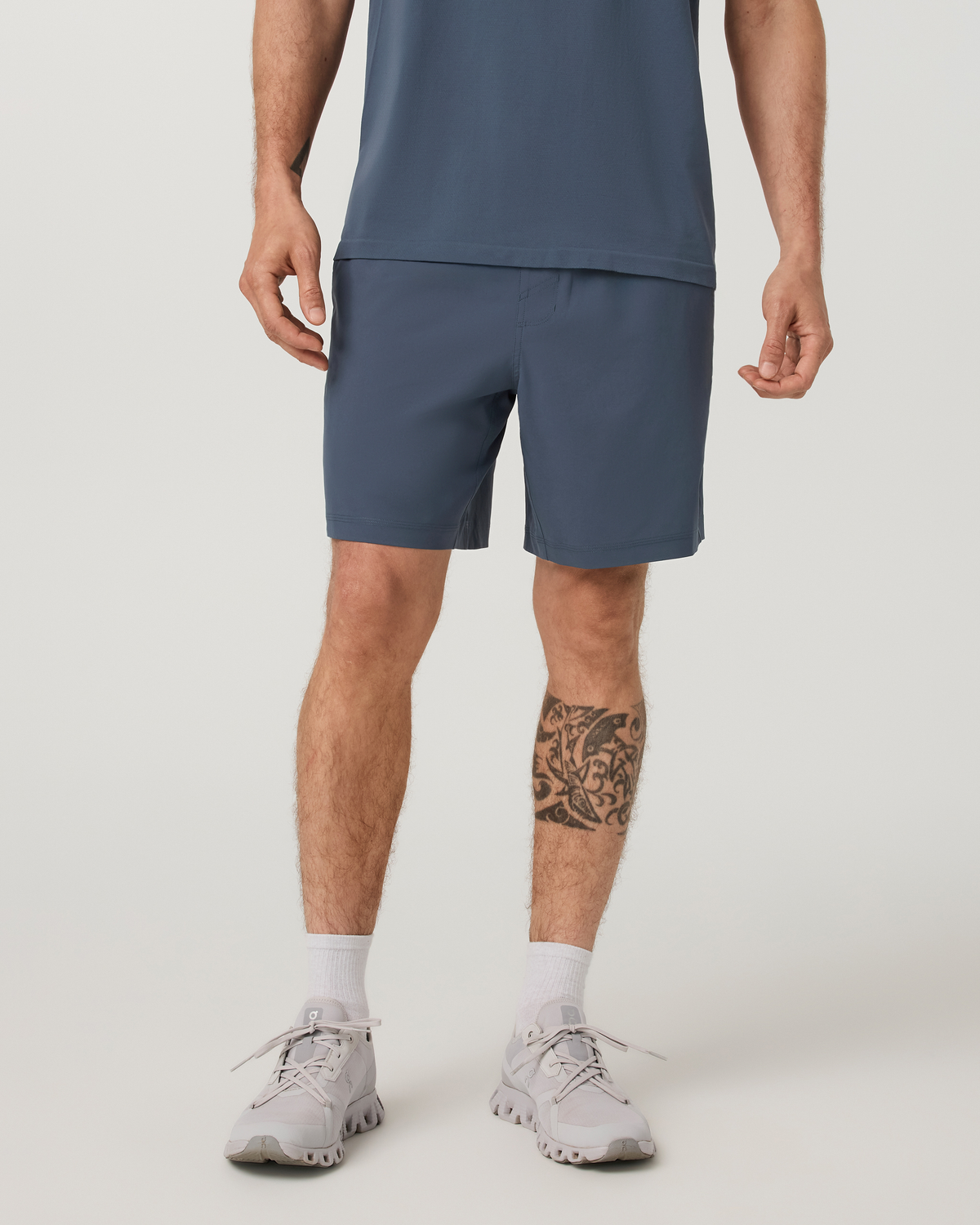 Kore Short Unlined 7 | Bay Blue/Ink
