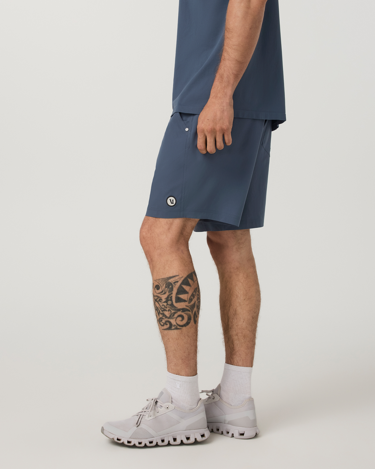 Kore Short Unlined 7 | Bay Blue/Ink