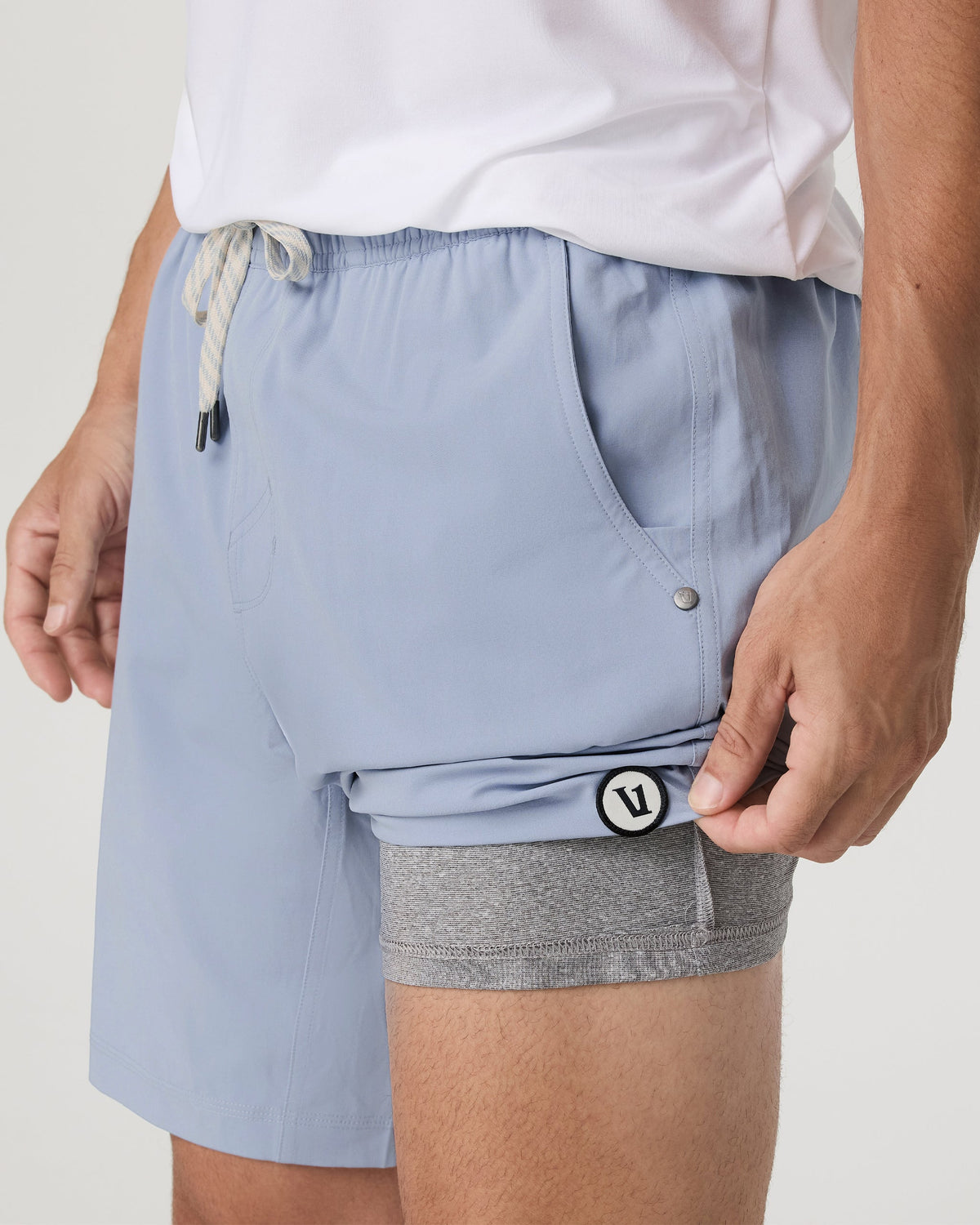 Kore Short Lined 9 | Blue Dusk