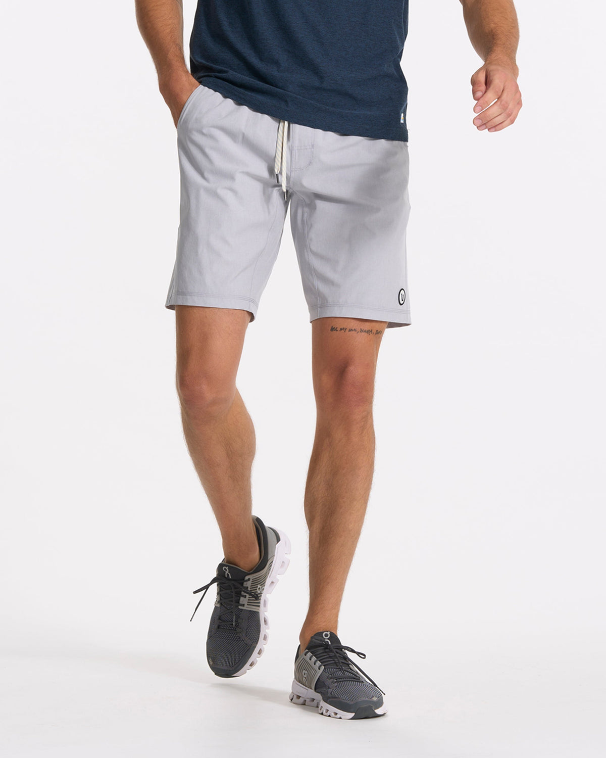 Kore Short Lined 9 | Platinum Linen Texture