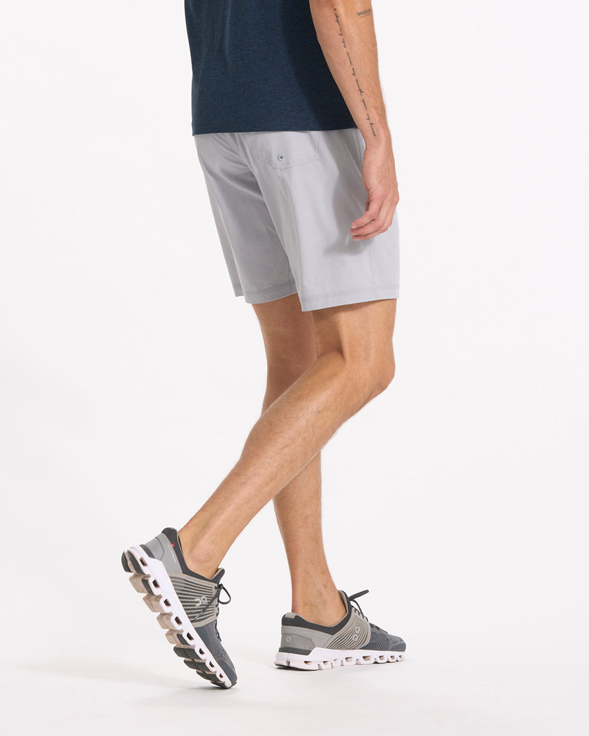 Kore Short Lined 9 | Platinum Linen Texture
