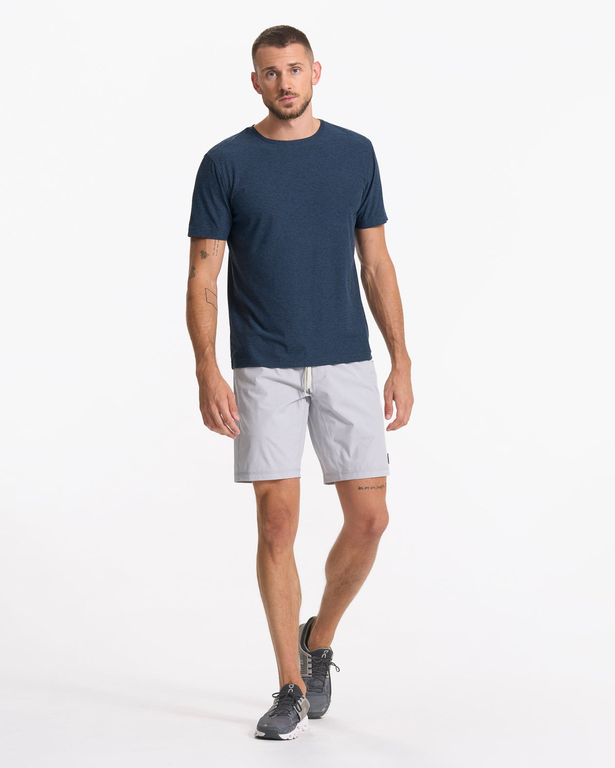 Kore Short Lined 9 | Platinum Linen Texture