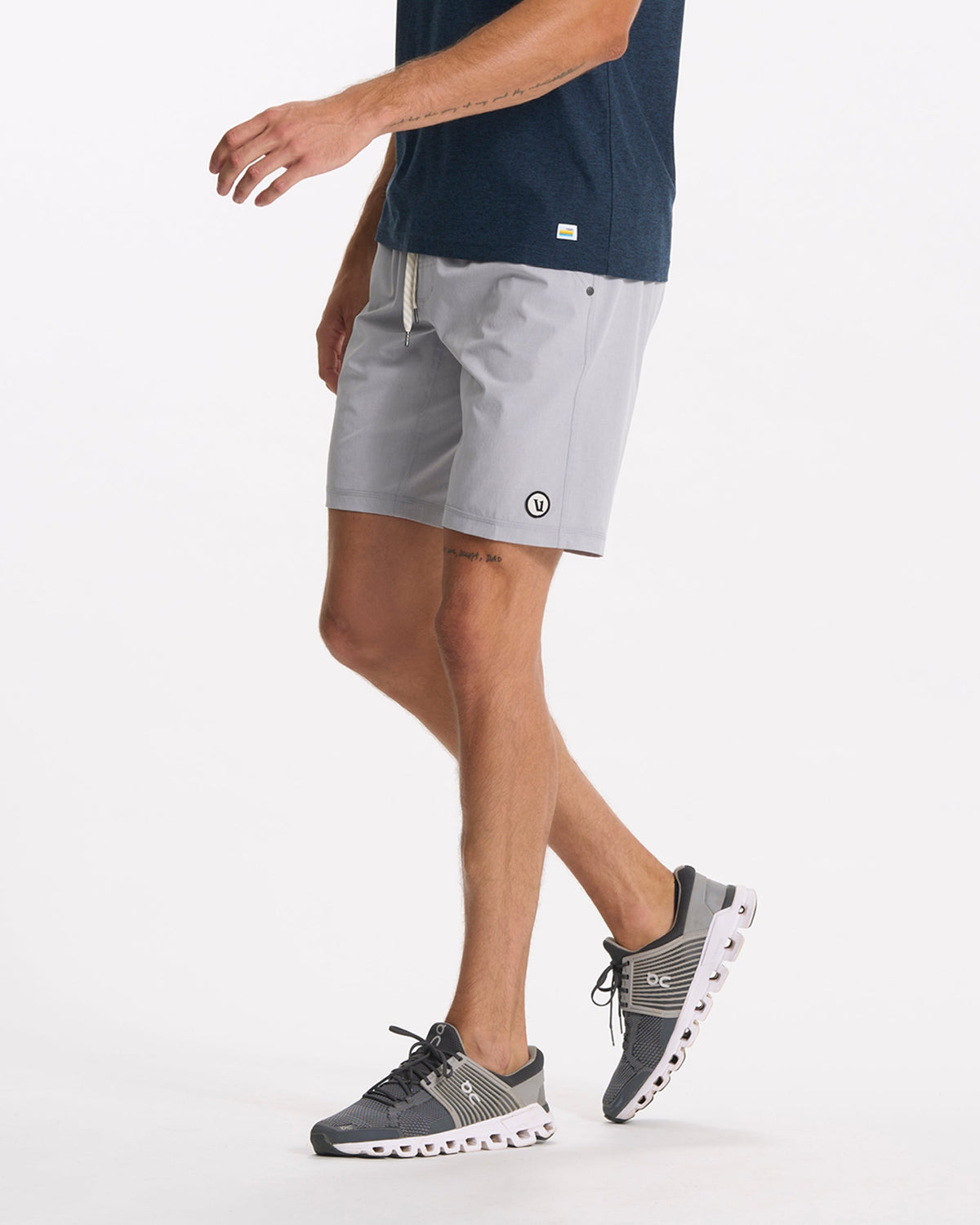 Kore Short Lined 9 | Platinum Linen Texture