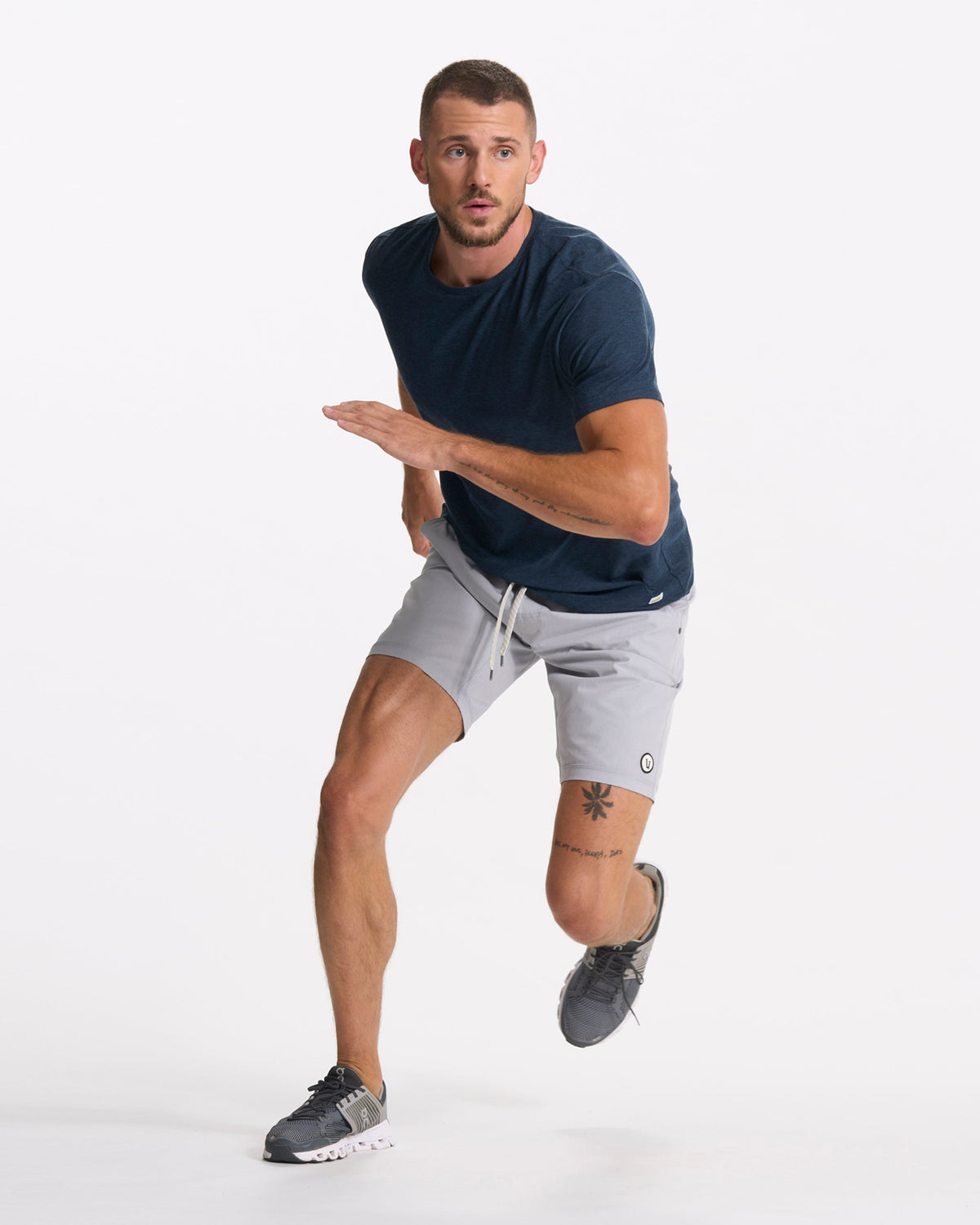Kore Short Lined 9 | Platinum Linen Texture
