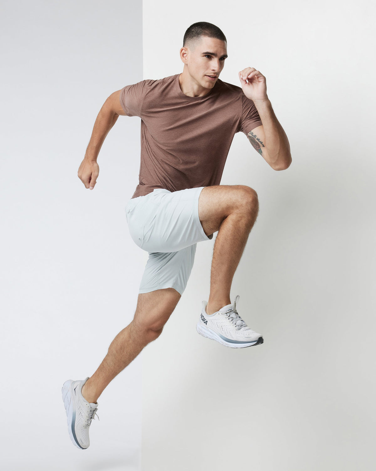 Kore Short Lined 9 | Sky Grey