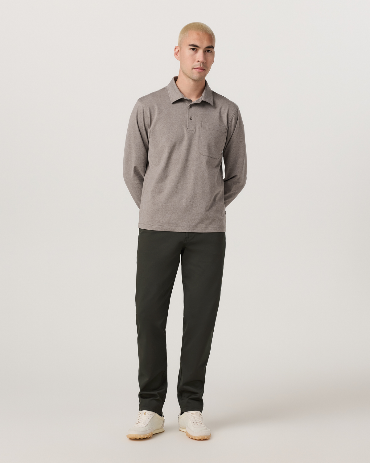 Vuori Meta™ Twill Pant Athletic Slim 32 | Hunter Green