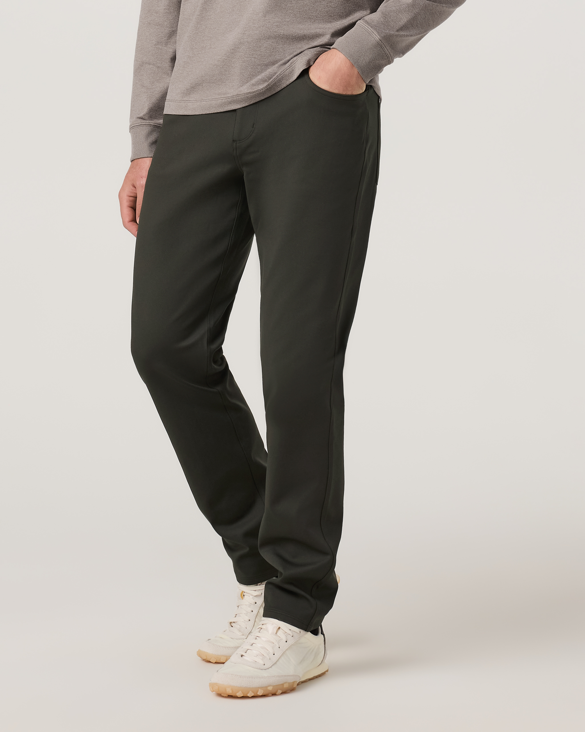 Vuori Meta™ Twill Pant Athletic Slim 32 | Hunter Green