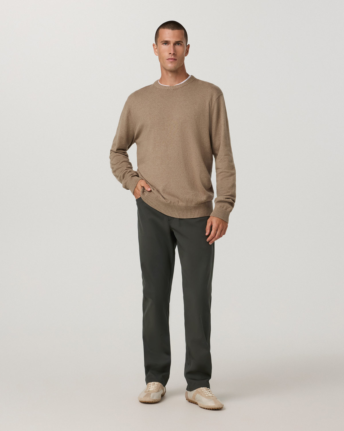 Vuori Meta™ Twill Pant Classic Fit 34 | Hunter Green