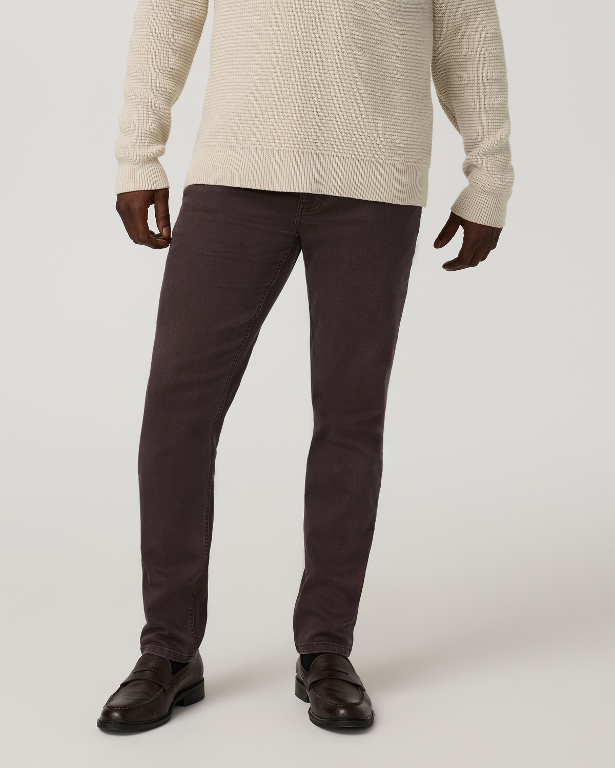 Benton Stretch Twill Pant Athletic Slim Fit 32 | French Roast