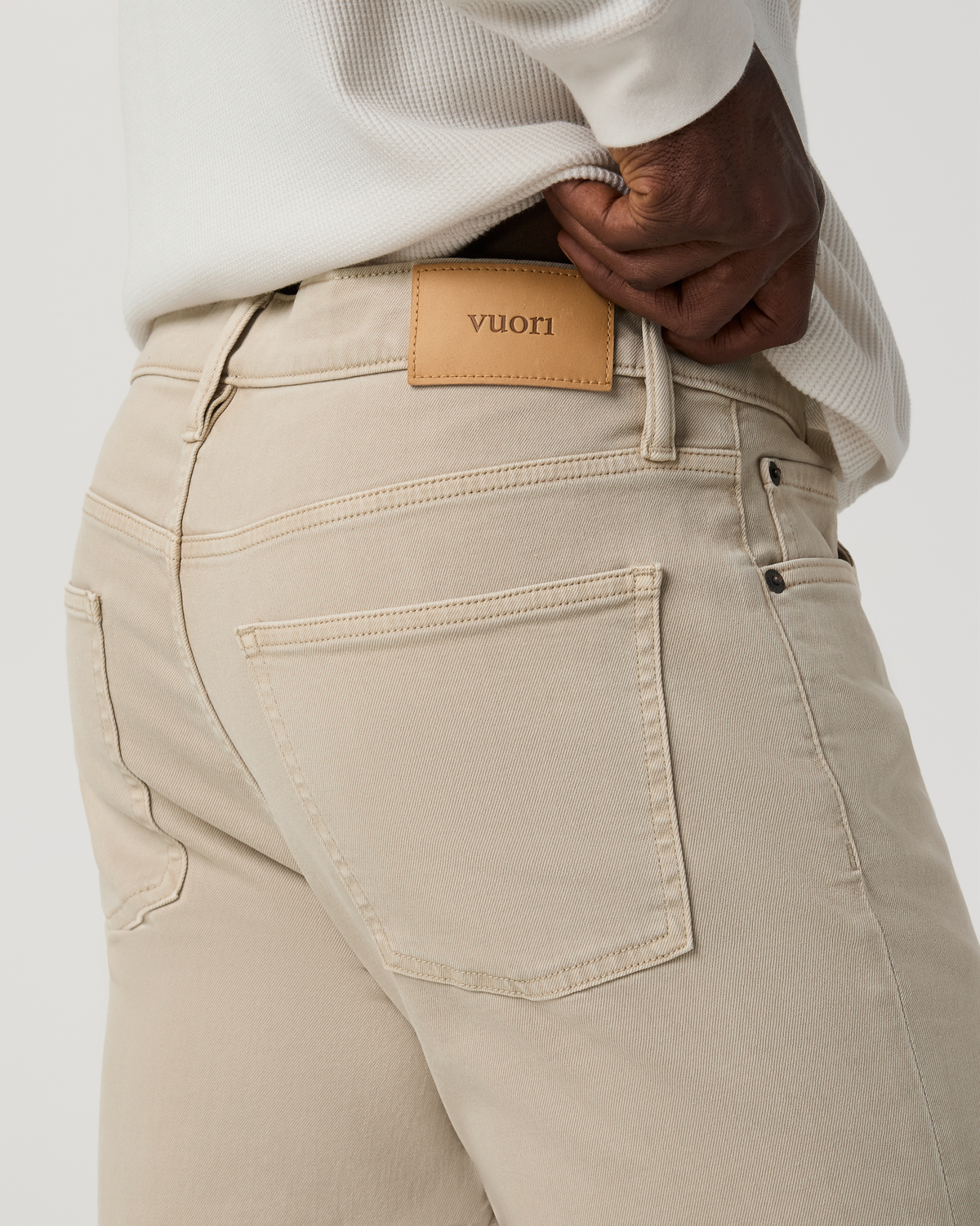 Benton Stretch Twill Pant Athletic Slim Fit 30 | Limestone