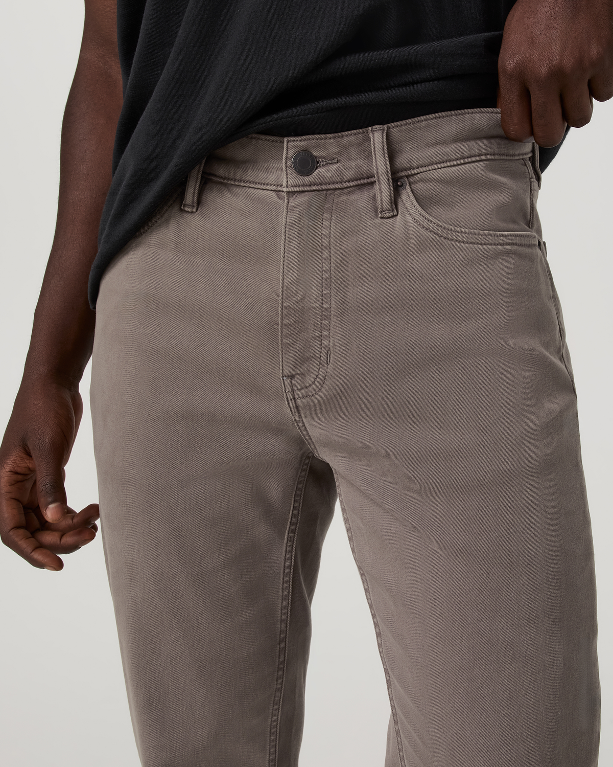Benton Stretch Twill Pant Athletic Slim Fit 32 | Smokey Taupe