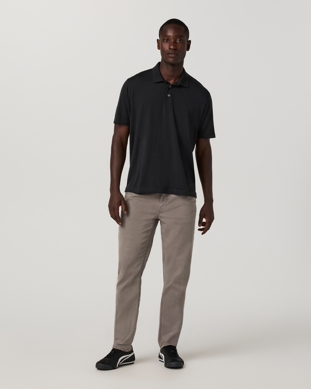 Benton Stretch Twill Pant Athletic Slim Fit 32 | Smokey Taupe