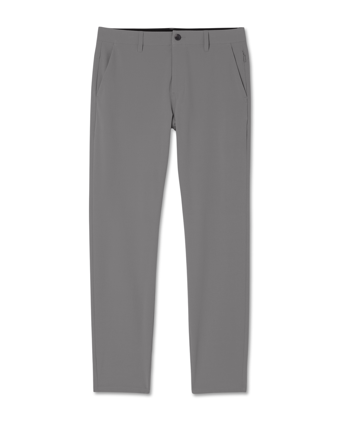 Aim Trouser Athletic Slim Fit 32 | Gull Grey Linen Texture
